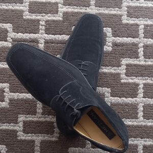 Mezlan Dark Suede Men's Oxfords